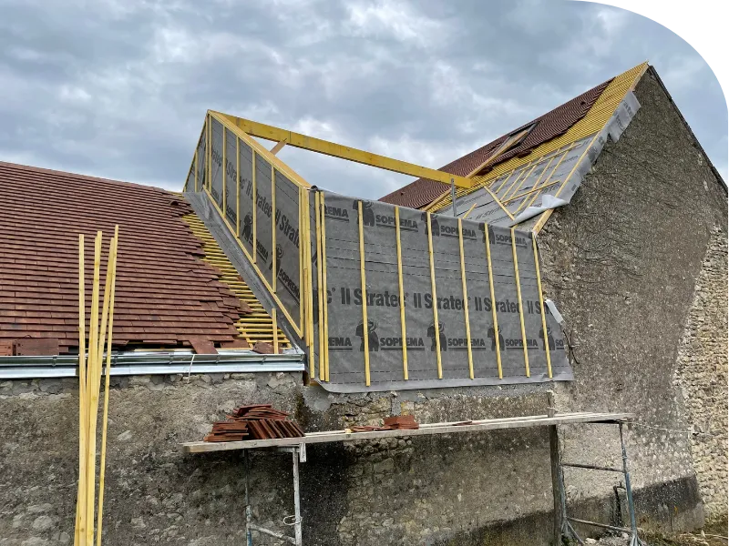 ossature bois beauce la romaine